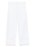TOTEME twisted-seam trousers - White