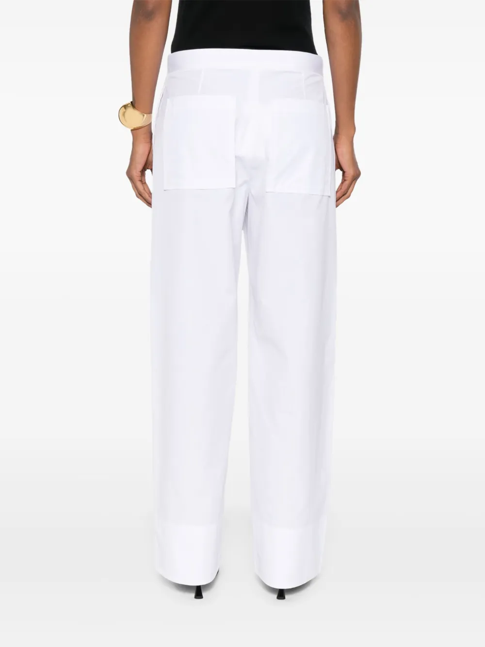 Totême Toteme Trousers With Stitching Detail
