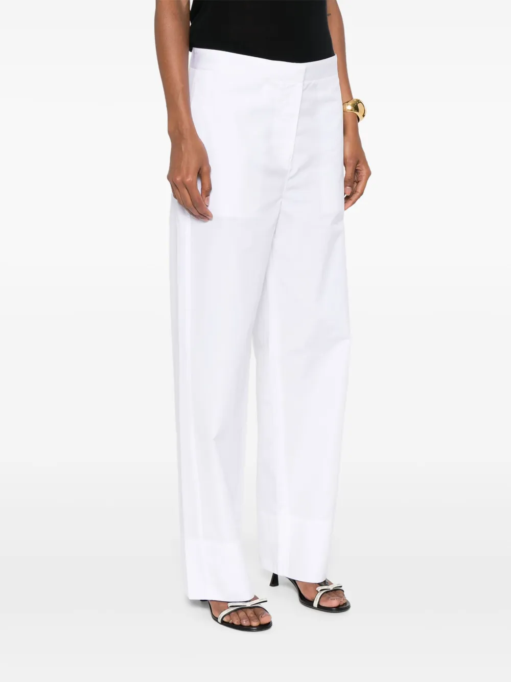 Totême Toteme Trousers With Stitching Detail