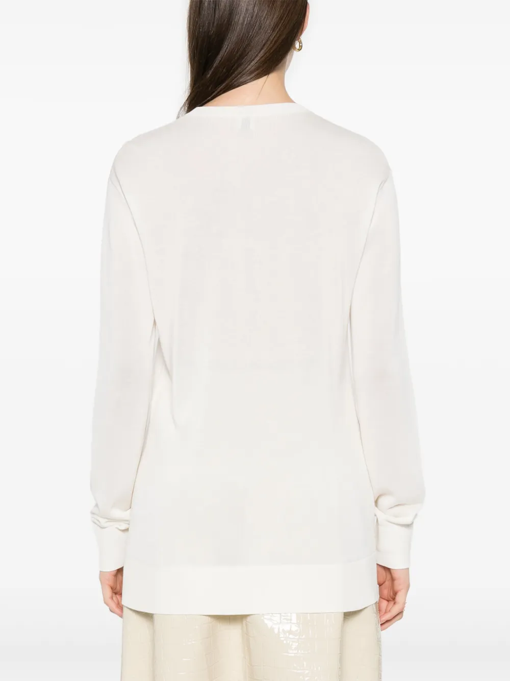 TOTEME T-shirt met lange mouwen Wit