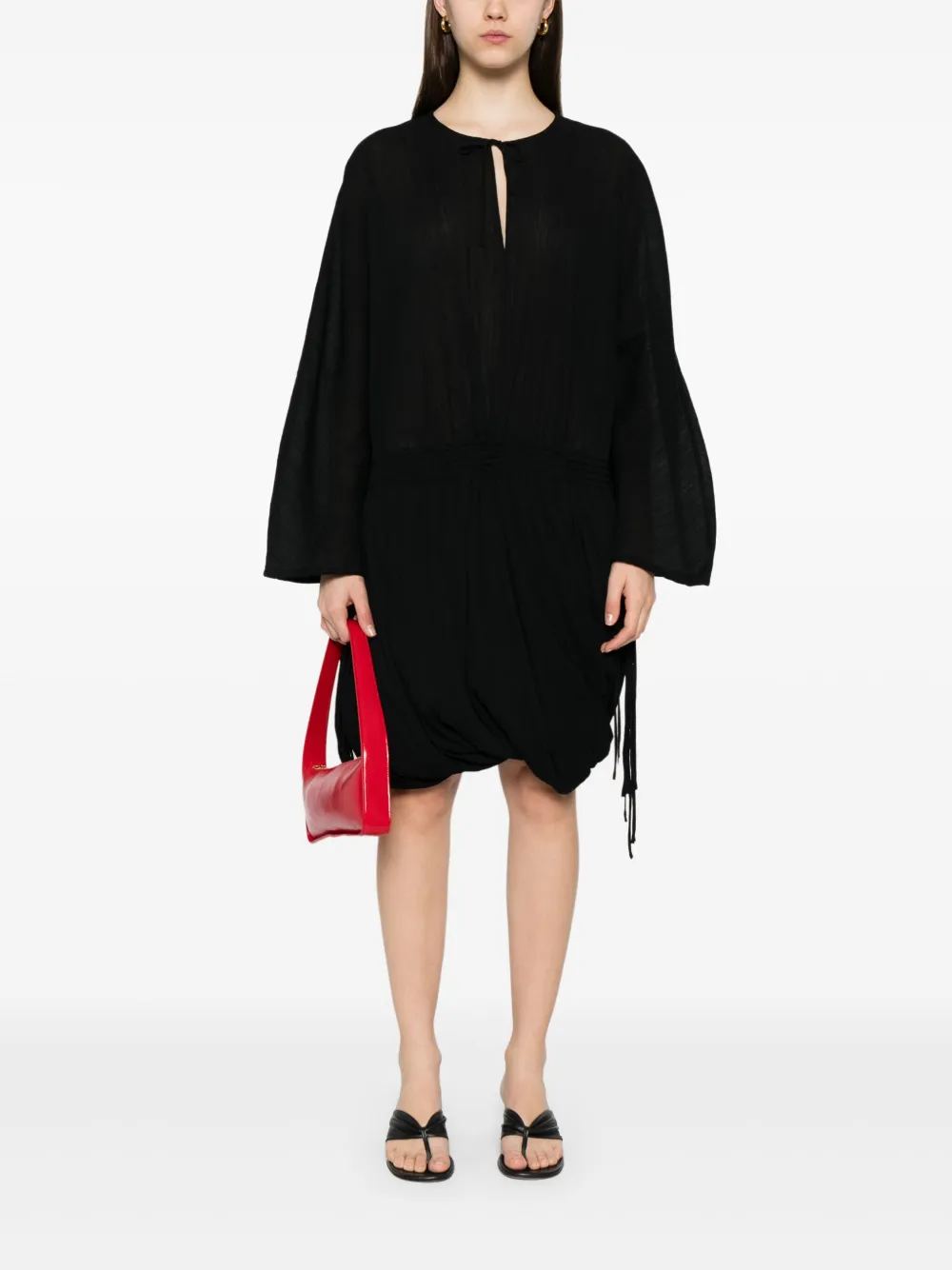 TOTEME drawstring-waist dress | Day Dresses | Image 2