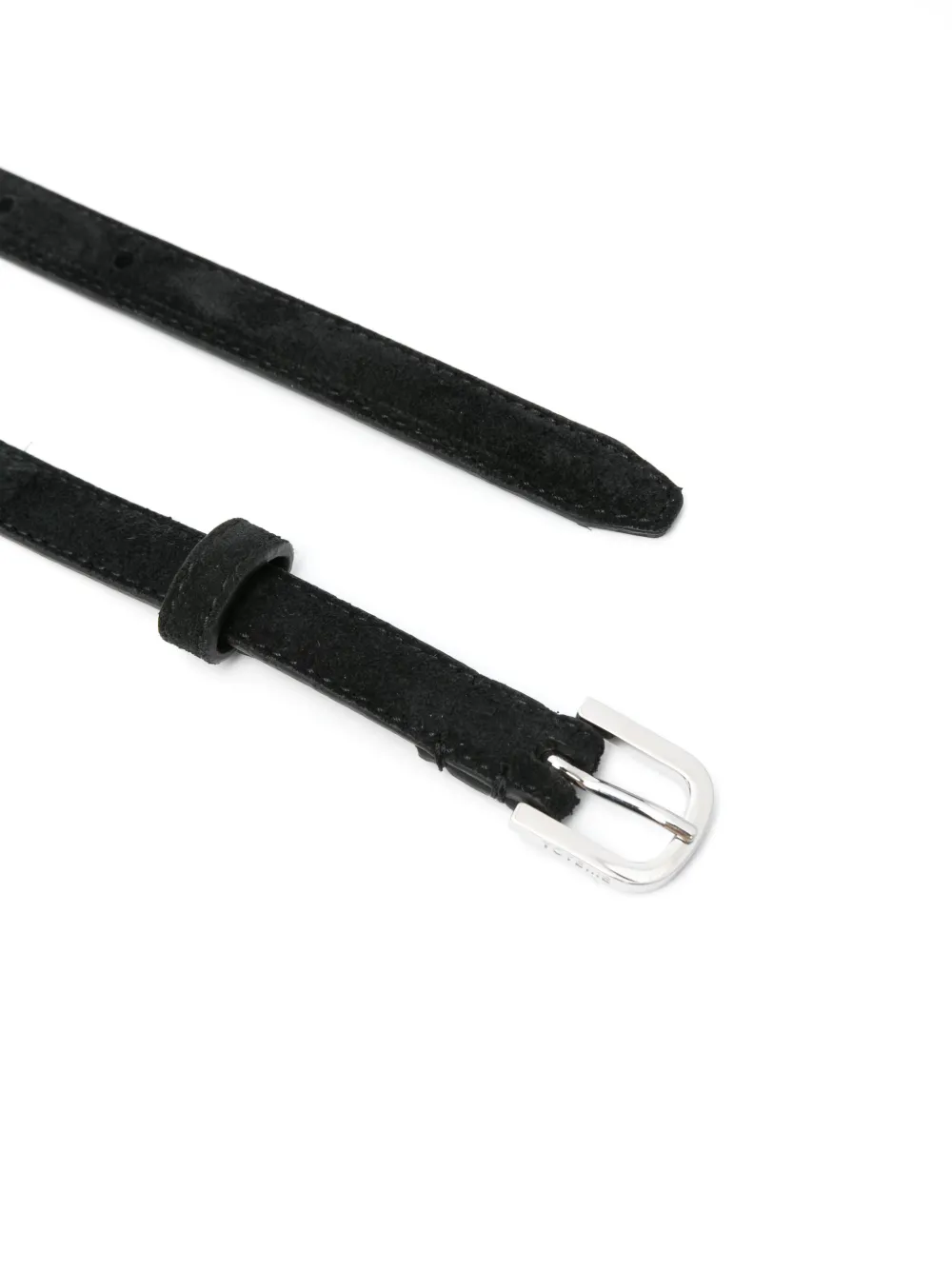 TOTEME Suède riem - Zwart