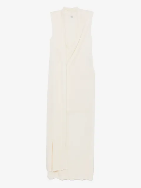 TOTEME vestido de mascada superpuesto