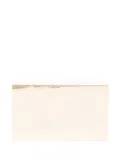 TOTEME rectangular metal clutch - Gold