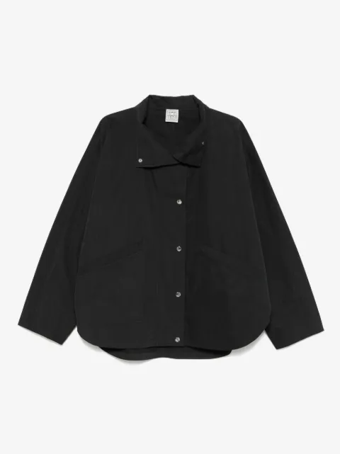 TOTEME summer parachute jacket black