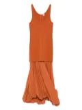 TOTEME cocoon tank dress - Orange