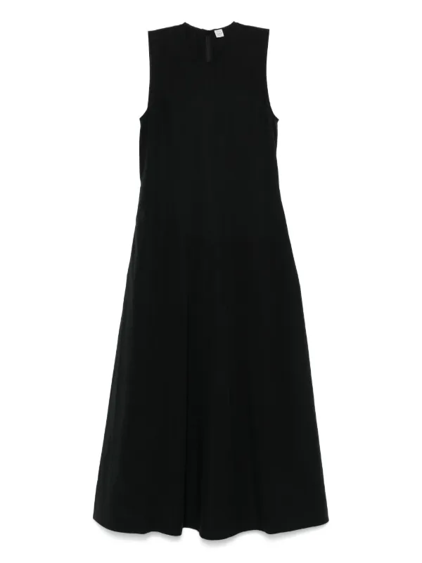 TOTEME Fluid Summer Dress | Black | FARFETCH