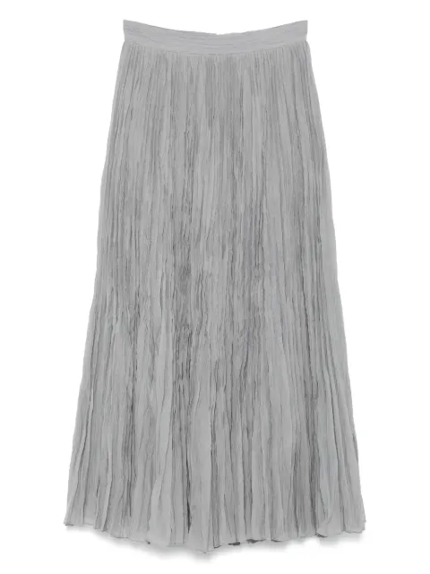 TOTEME crinkled plissé skirt 