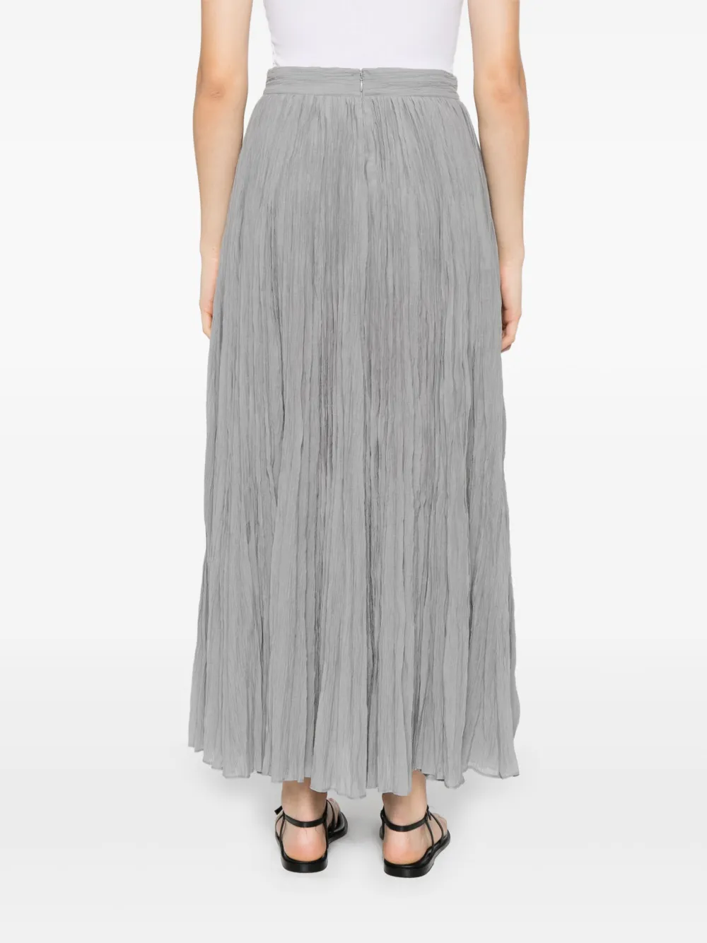 TOTÊME CRINKLED PLISSÉ SKIRT
