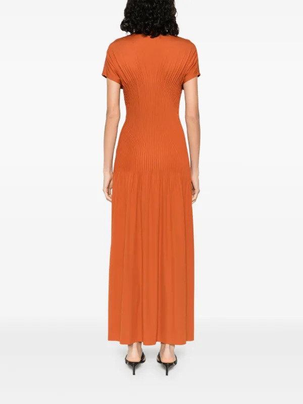 chinese dress ladies (Official) Lblc The Label / Vikki Pleated Maxi Dress / Vegan / Cruelty Free / Black / M