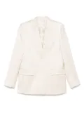 TOTEME single-breasted blazer - Neutrals
