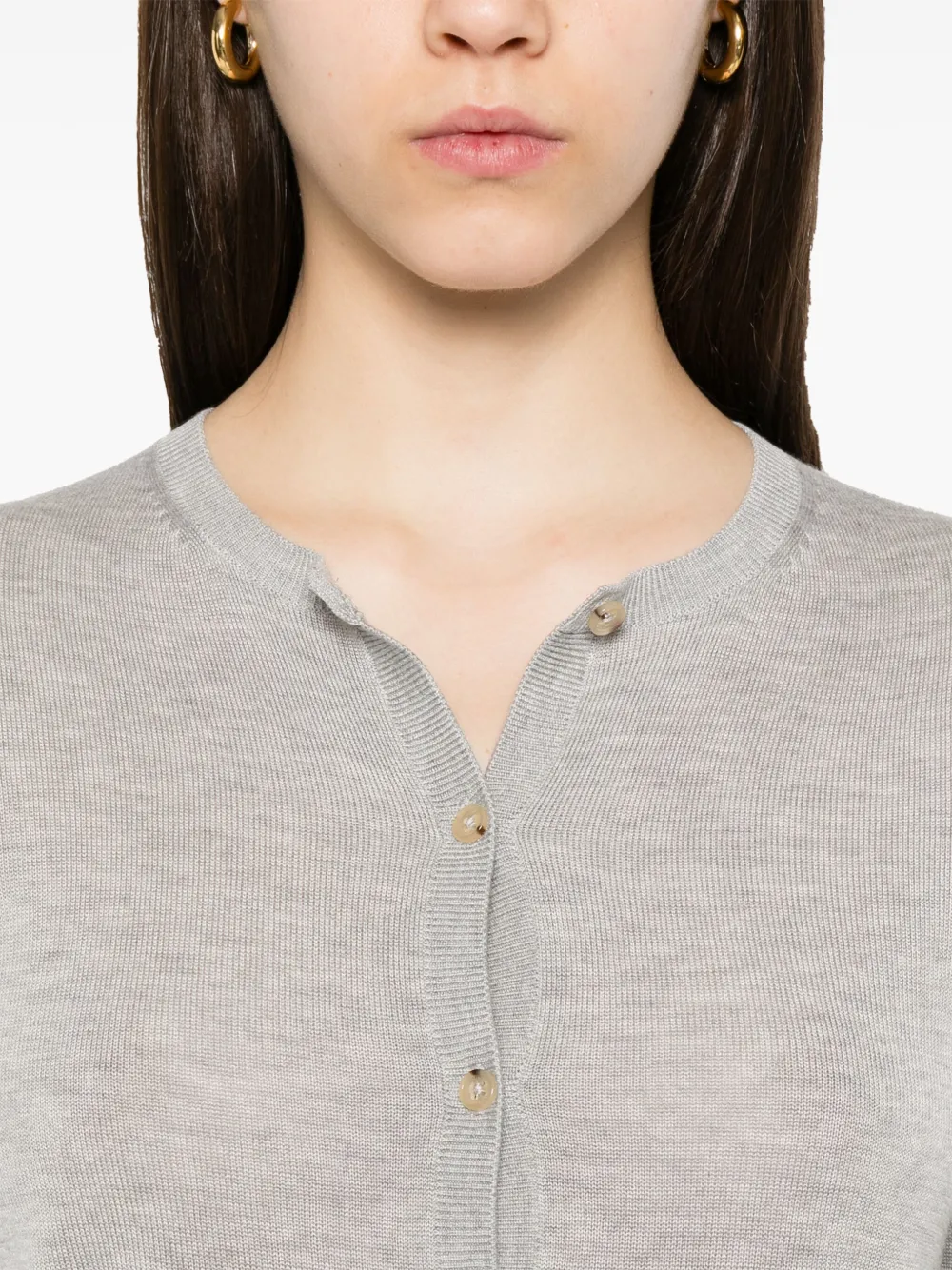 Shop Totême Fine-knit Cardigan