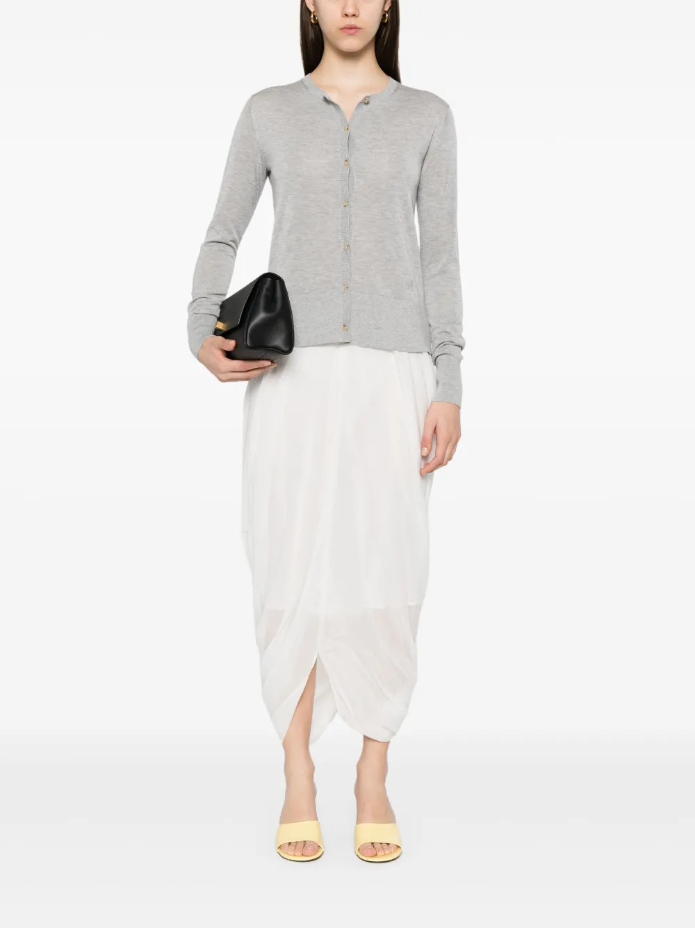 Shop Totême Fine-knit Cardigan