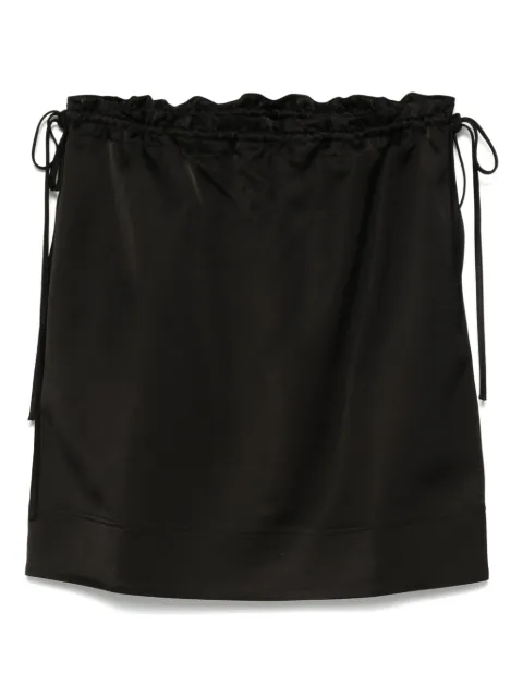 TOTEME drawstring mini skirt