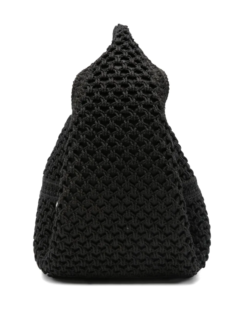 TOTEME Gehaakte shopper Zwart