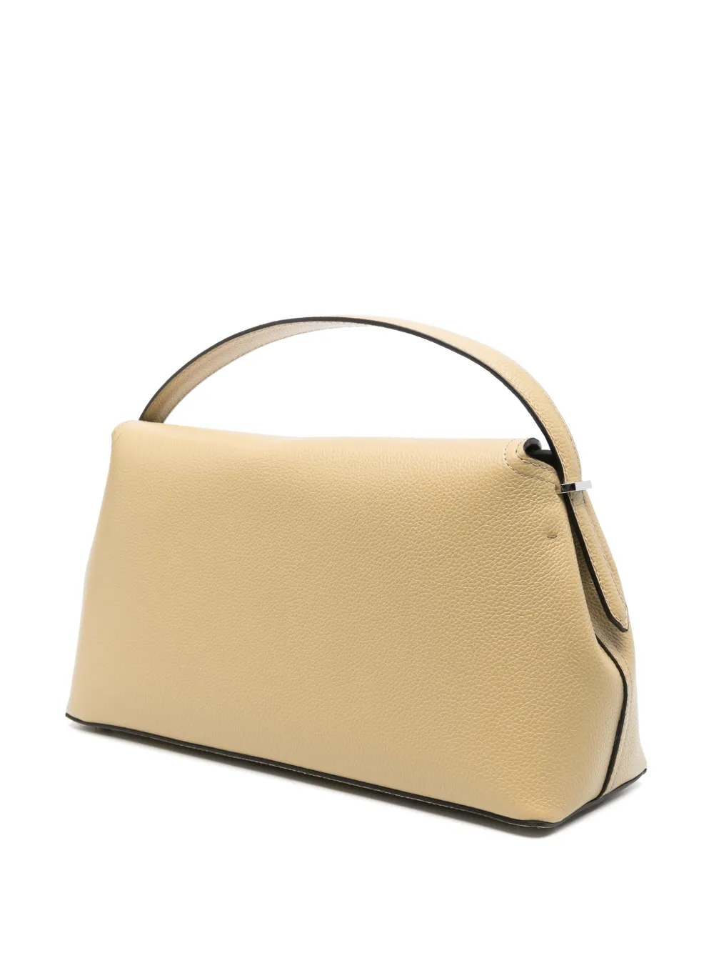 TOTEME T-Lock leather handle bag - Groen