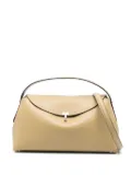 TOTEME T-Lock leather handle bag - Green