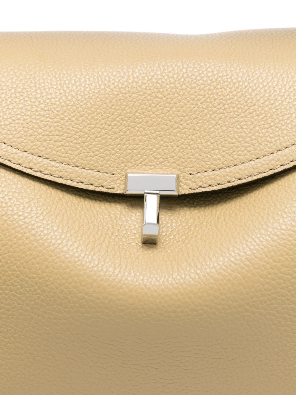 TOTEME T-Lock leren handtas Groen