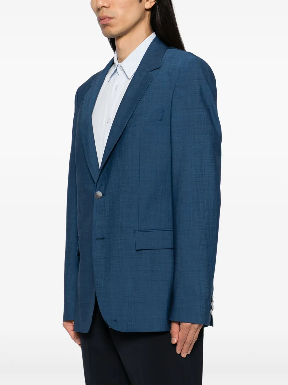 BOSS Houston blazer Blauw