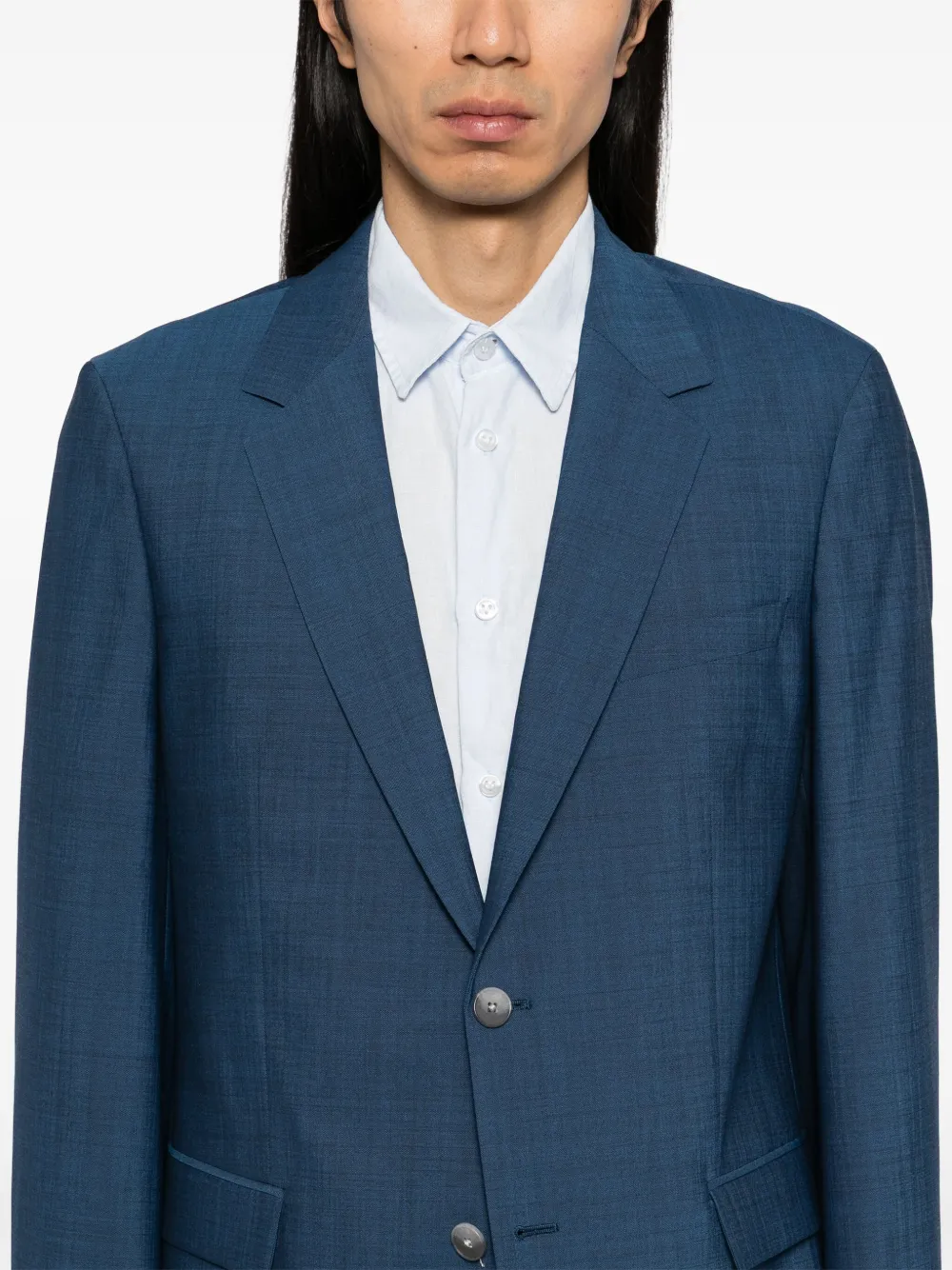 BOSS Houston blazer Blauw