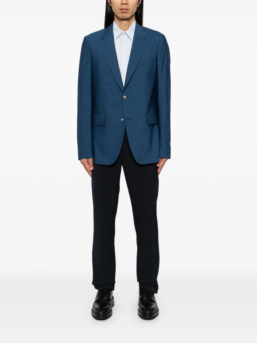 BOSS Houston blazer Blauw