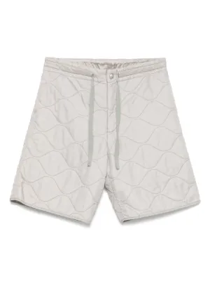OAMC オーエーエムシー　PEACEMAKER キルティング　ハーフパンツ OAMC Peacemaker ハーフパンツ | ブラック | FARFETCH JP