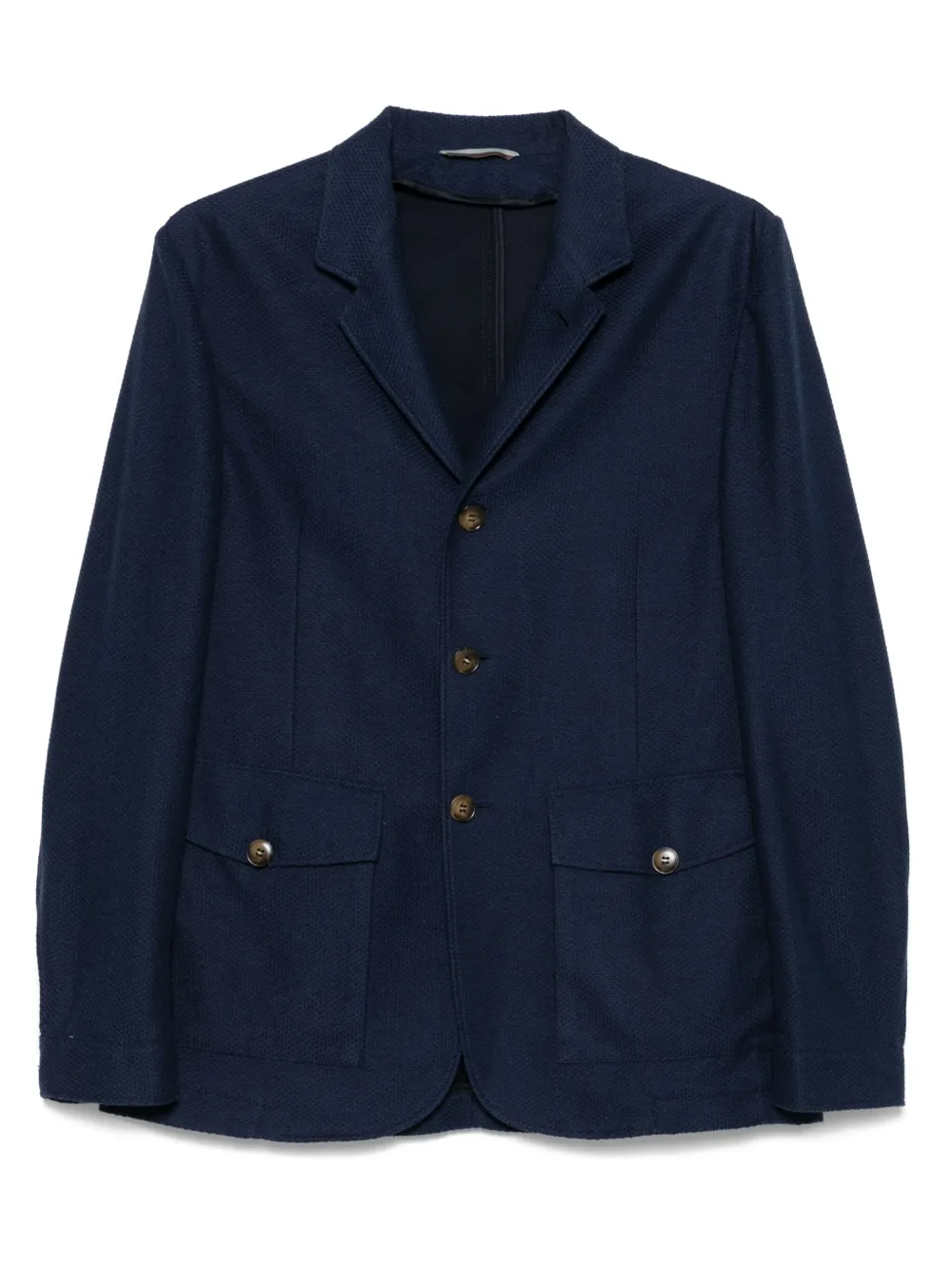 Canali single-breasted blazer Blauw