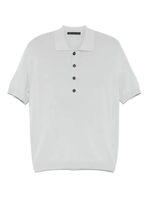 Low Brand fine-knit polo shirt