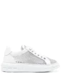 Casadei lurex sneakers - White