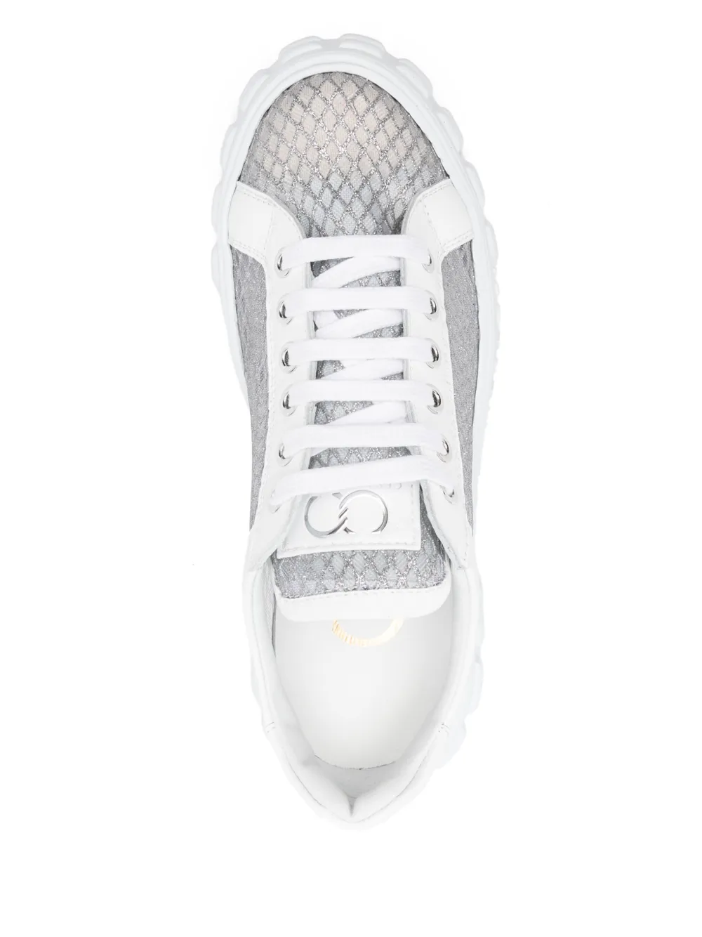 Casadei lurex sneakers White