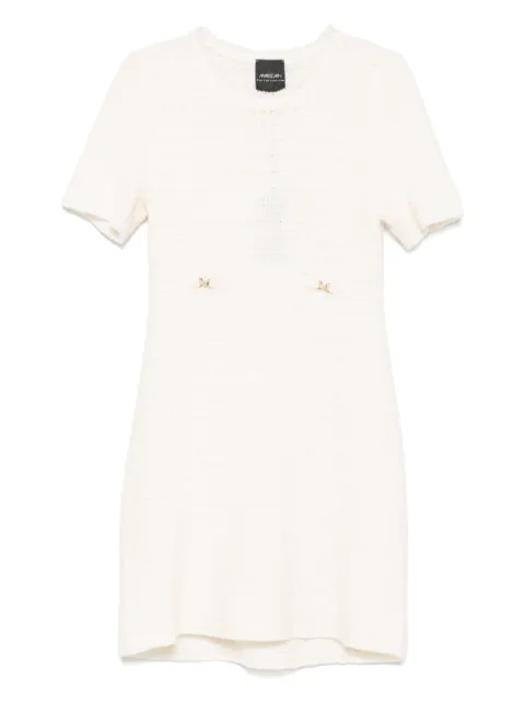 MARCCAIN logo-plaque mini dress