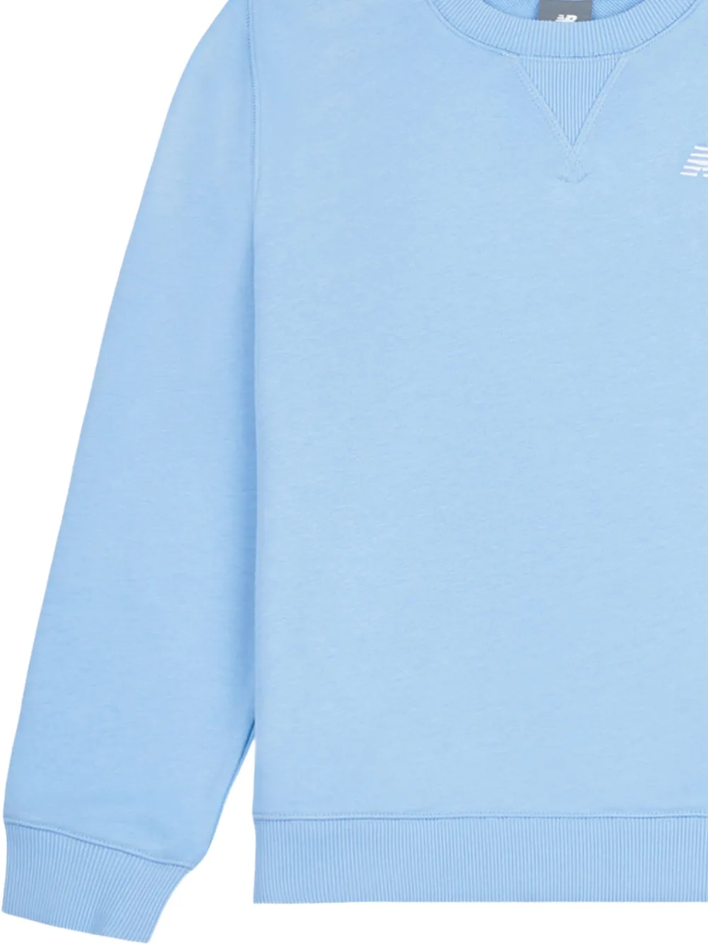 New Balance Kids Sweater met geborduurd logo Blauw
