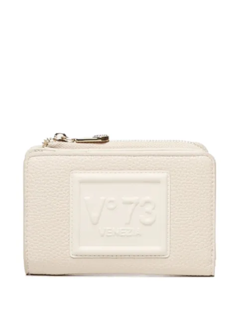 V°73 cartera con logo en relieve