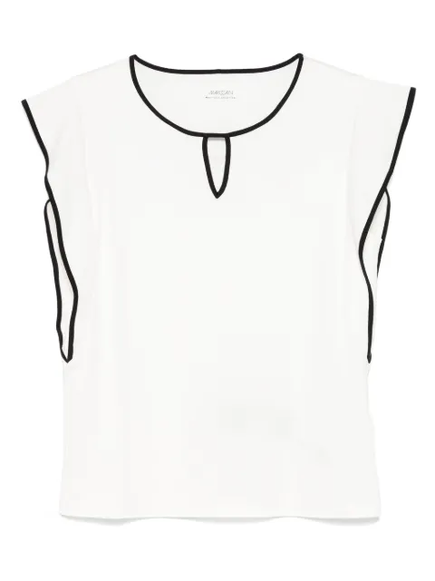 MARCCAIN contrasting-trim T-shirt