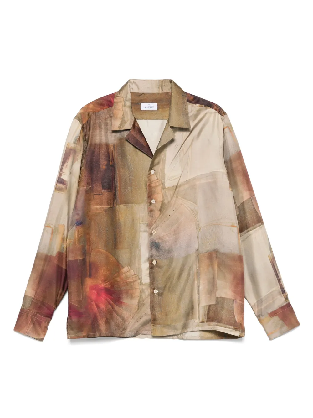 Alessandro Gherardi camisa estampada | marrón | Image 1