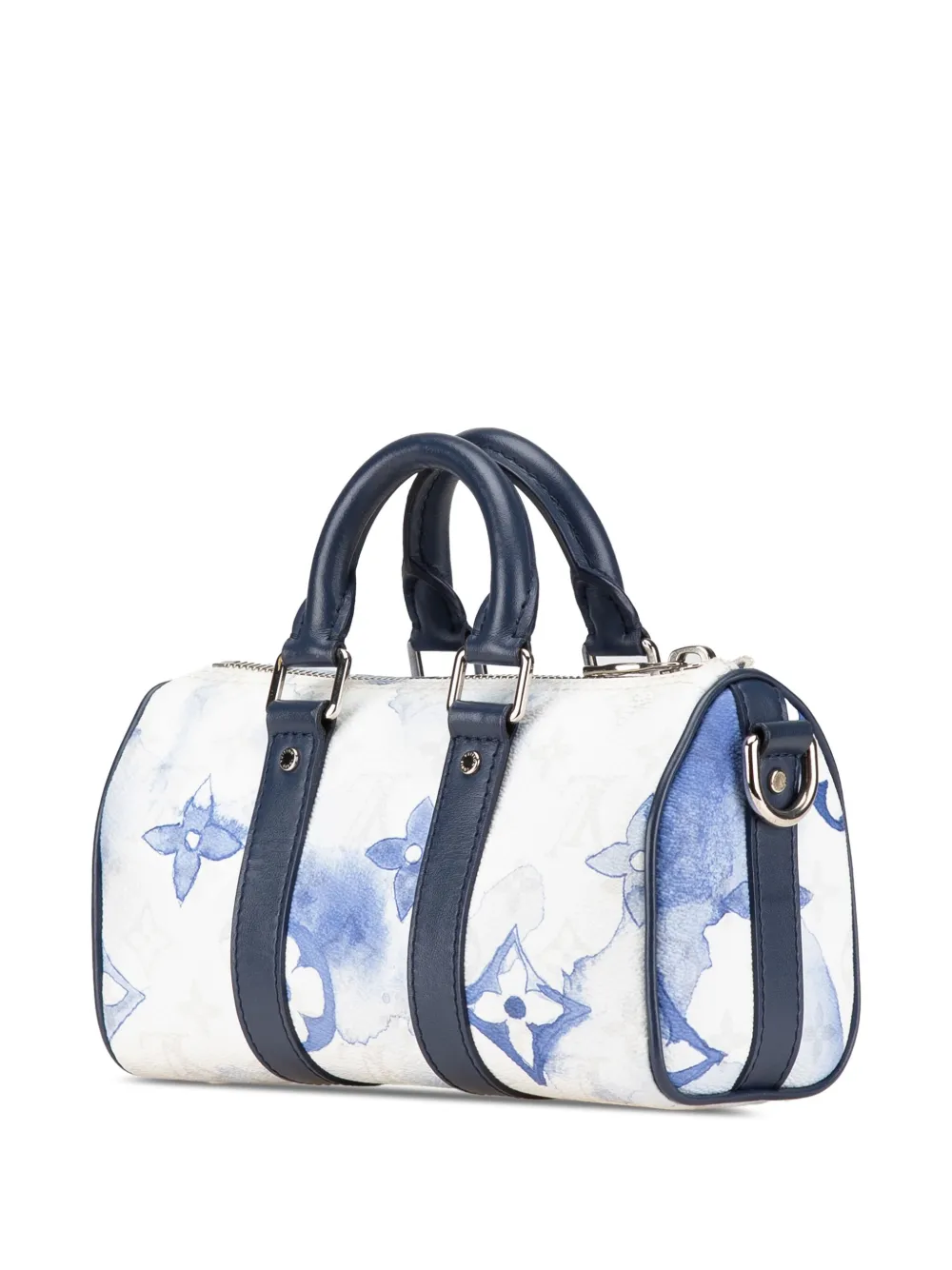 LOUIS VUITTON 2000-2024 MONOGRAM WATERCOLOR KEEPALL BANDOULIERE XS SATCHEL