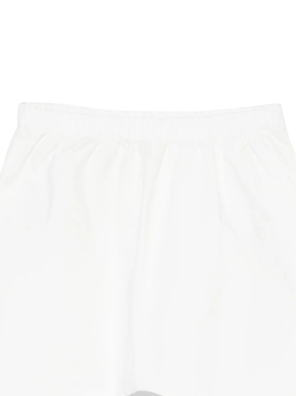 TEDDY & MINOU Broek met geplooid detail Wit