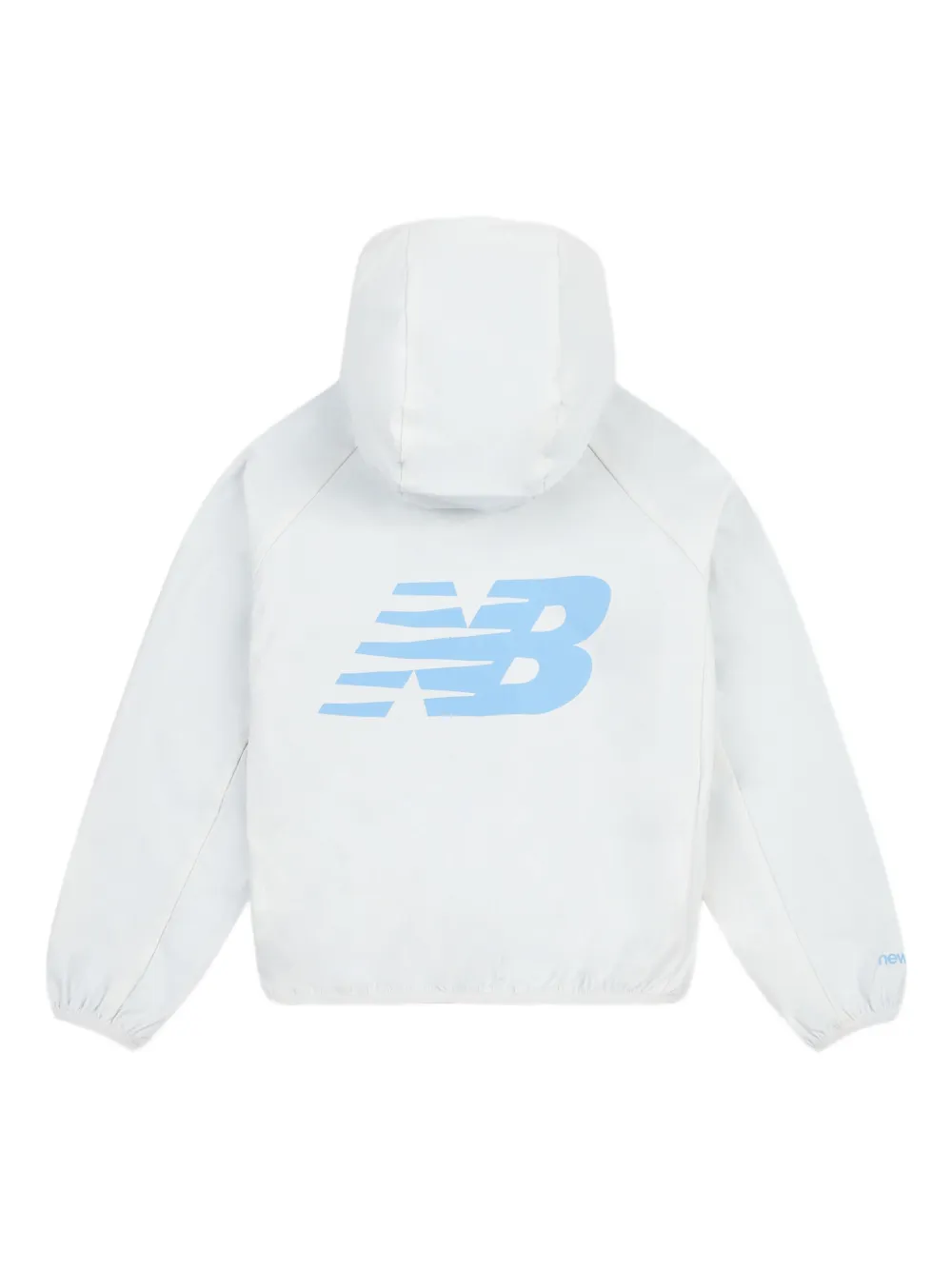 New Balance Kids Bomberjack met logoprint Grijs