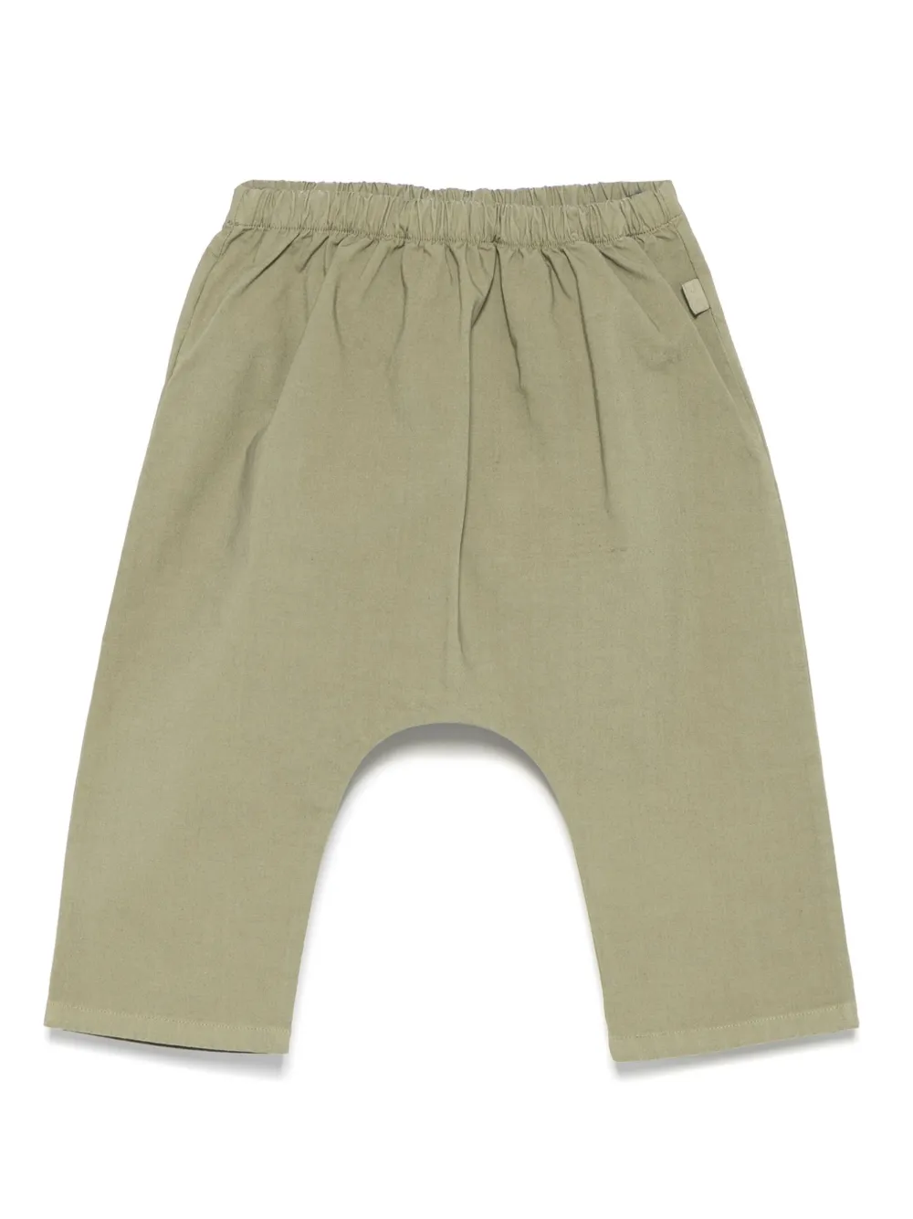 TEDDY & MINOU Calça com detalhe de pregas | Verde | Image 1