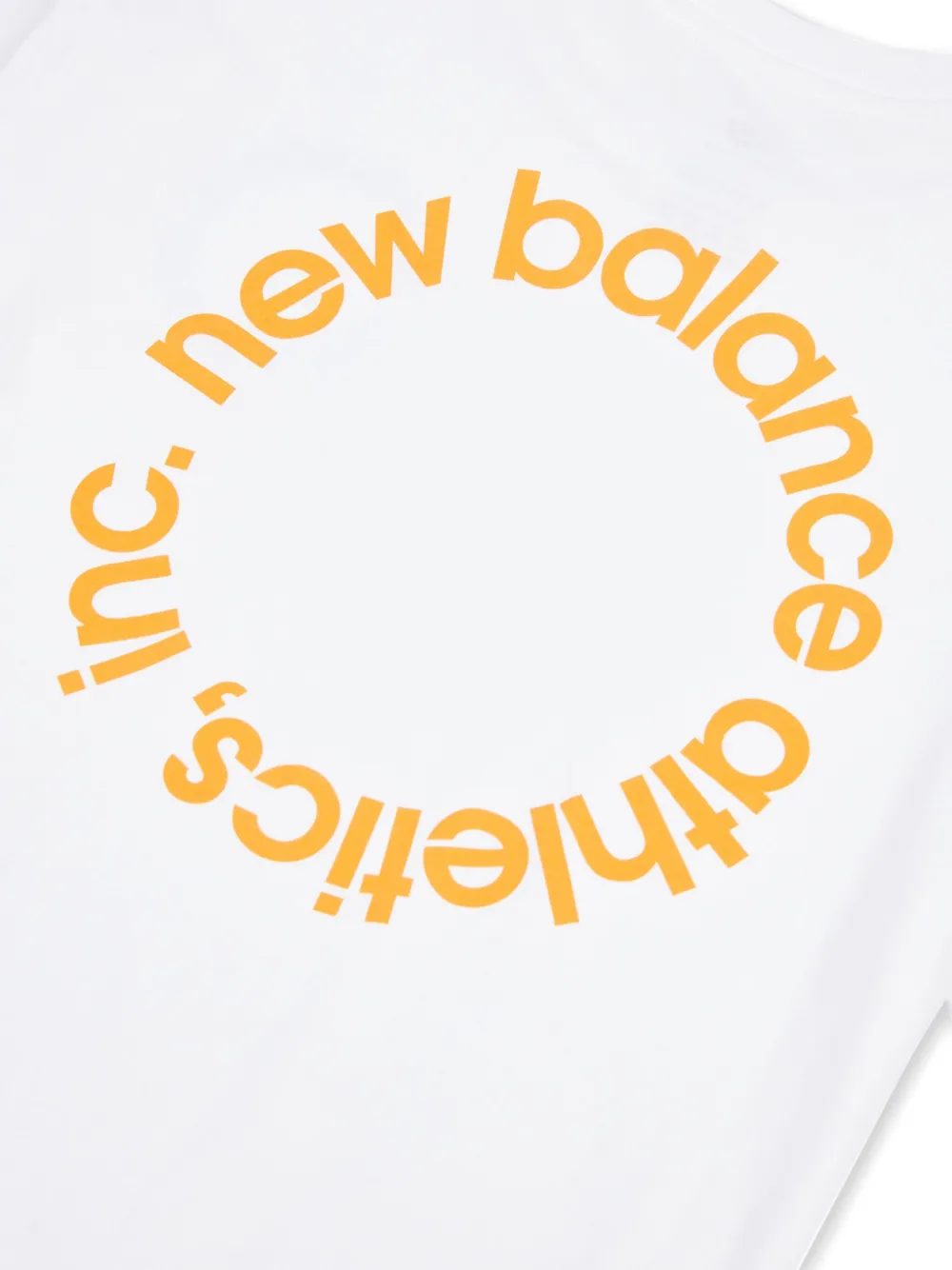 New Balance Kids T-shirt met logoprint Wit