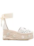 Kurt Geiger London 80mm Flower espadrilles - Neutrals