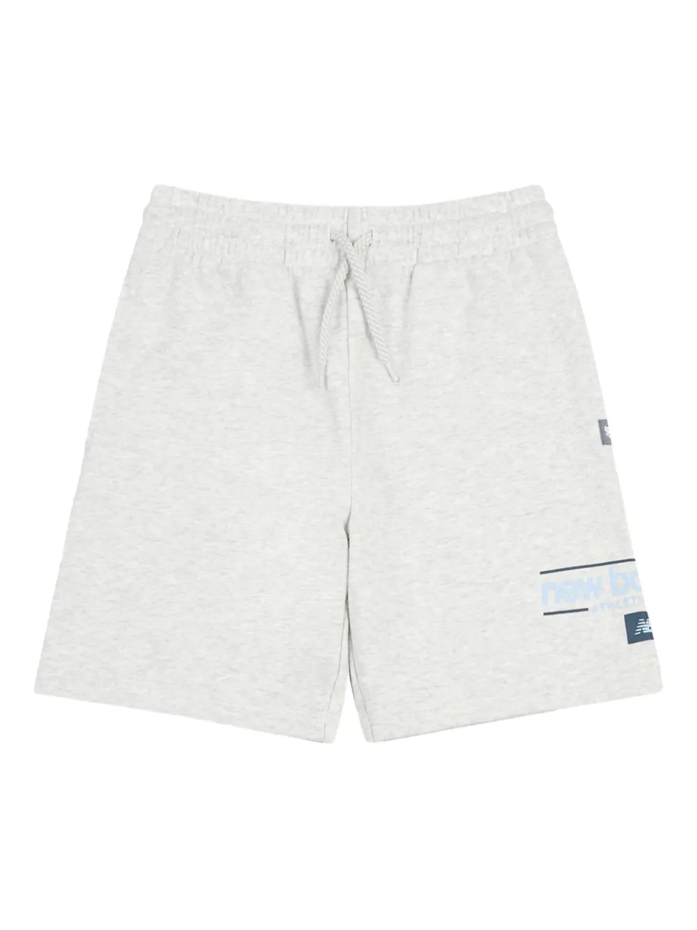 New Balance Kids Trainingsshorts met logoprint Grijs
