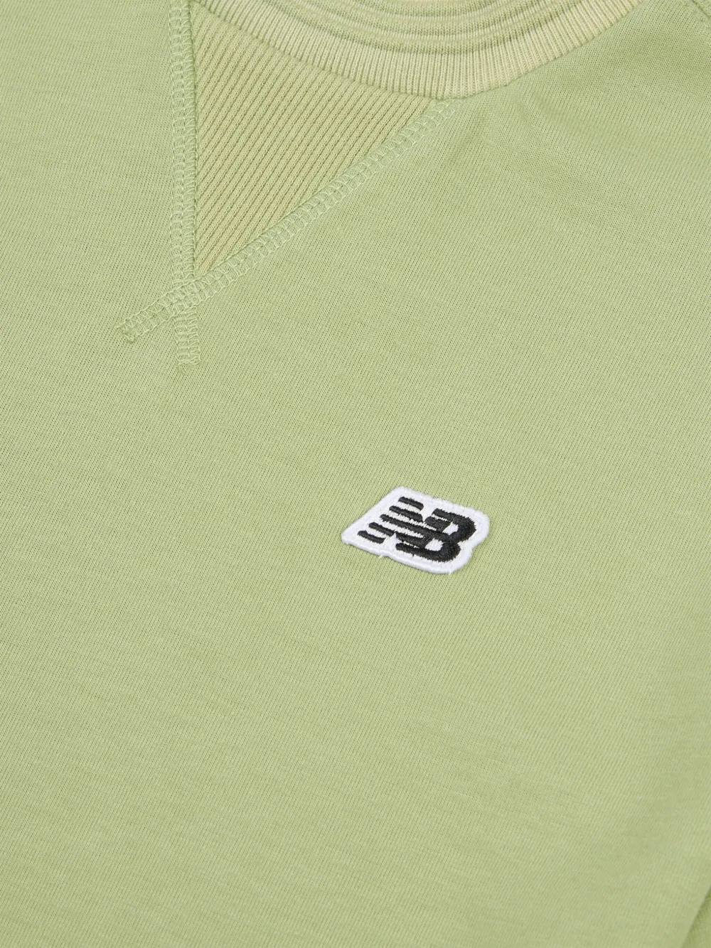 New Balance Kids T-shirt met geborduurd logo Groen