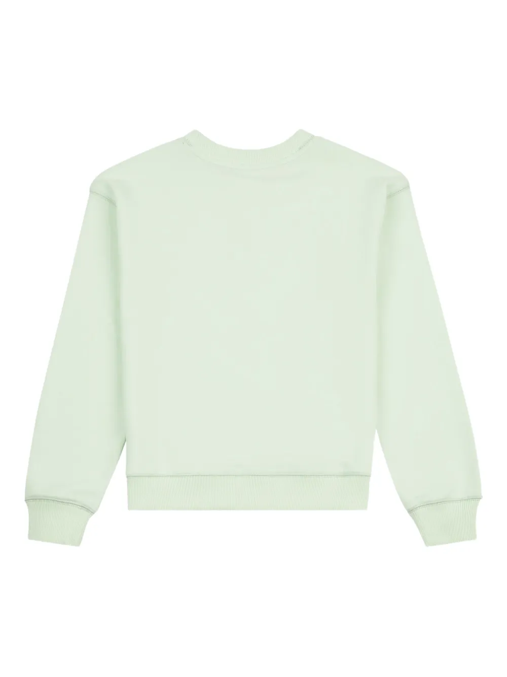 New Balance Kids Sweater met geborduurd logo Groen
