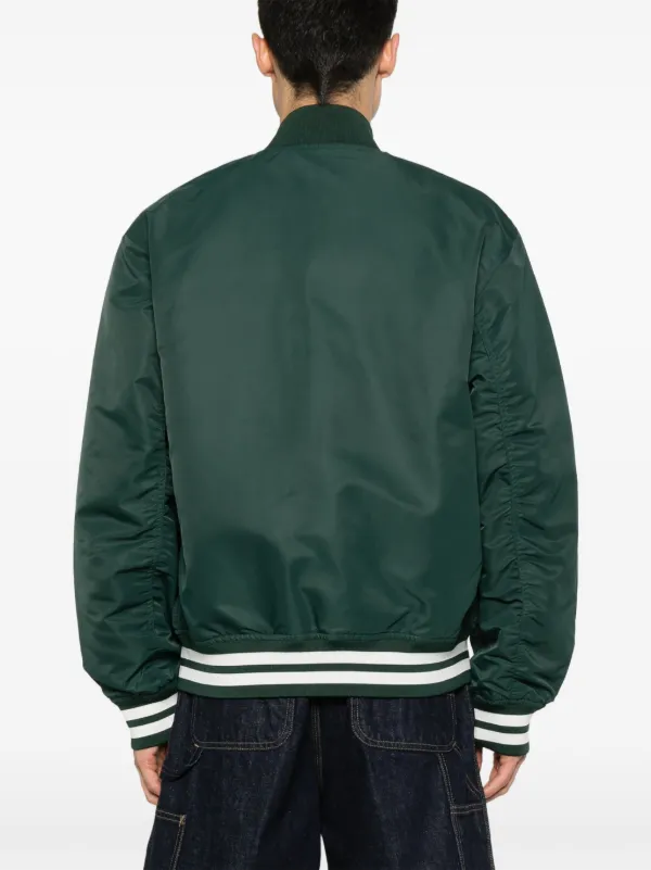 た*む様 CARHARTT WIP Flaming Ducks ジャケット Carhartt WIP Flaming Ducks ジャケット | グリーン | FARFETCH JP