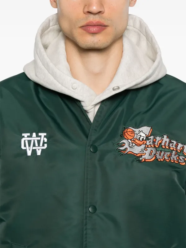 Carhartt WIP Flaming Ducks Jacket | Green | FARFETCH CA
