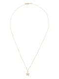 Sydney Evan 14K yellow gold starfish-charm diamond necklace