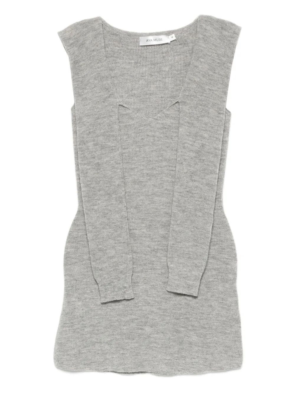 Aya Muse Vao sleeveless mini dress | Grey | Image 1