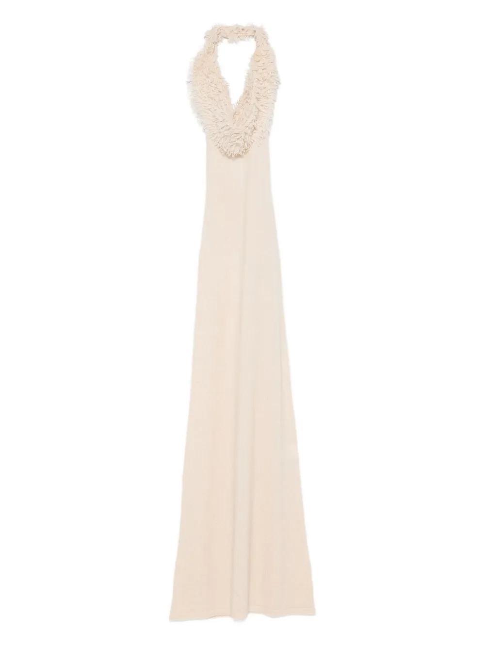 Aya Muse Wren halterneck maxi dress | Neutrals | Image 1