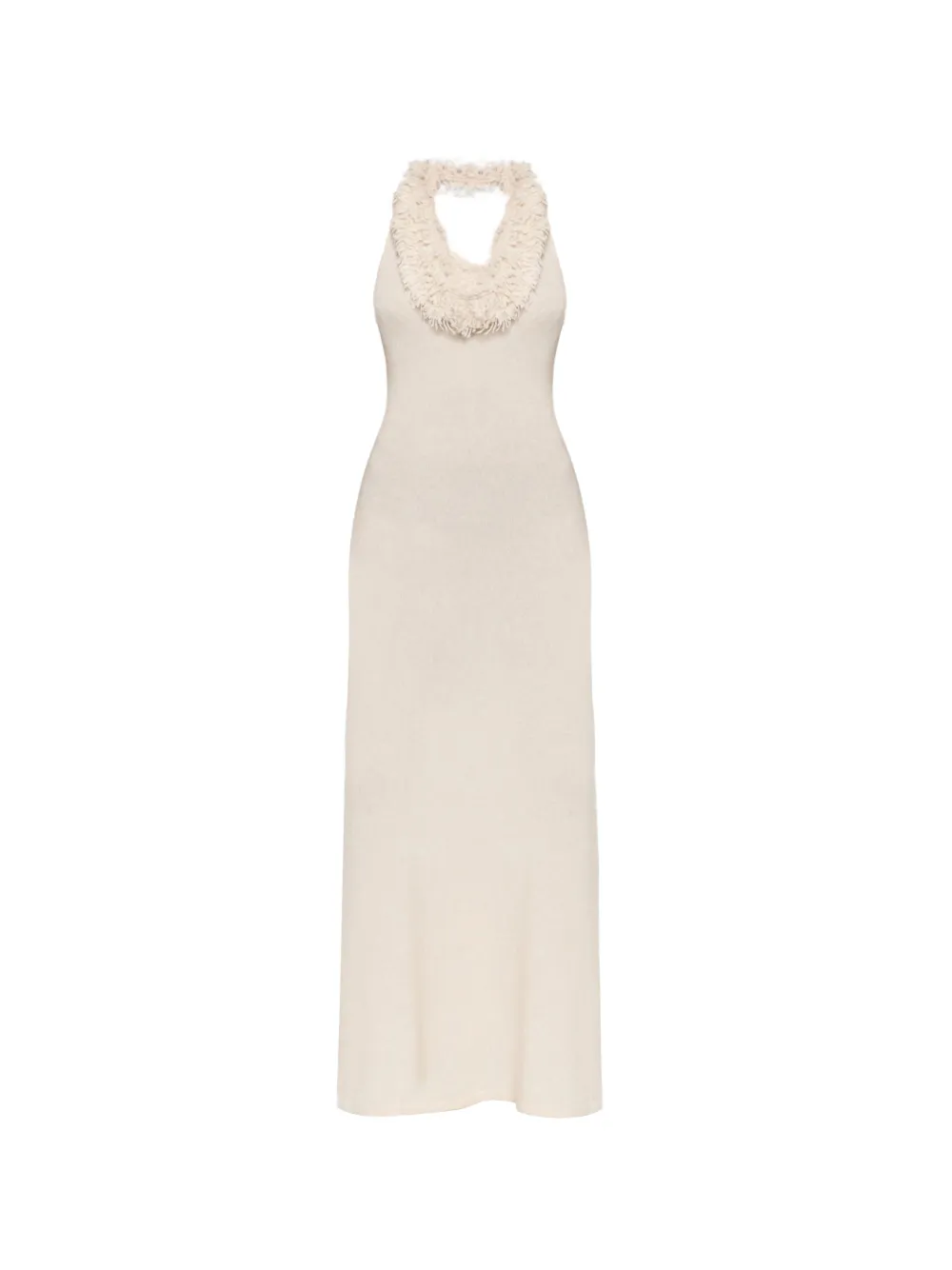 Aya Muse Wren halterneck maxi dress - Toni neutri